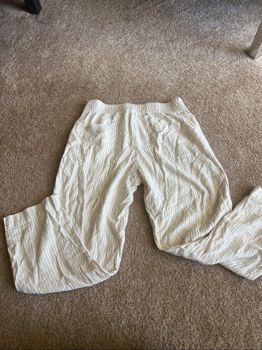 Linen striped pants - Picture 3 of 3